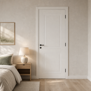 Puerta Interior de Madera Sólida con Diseño de Panel Natural, Tamaño Personalizado, Puerta Lisa para Dormitorio, Sala de Estar, Renovación del Hogar - Product Image 2