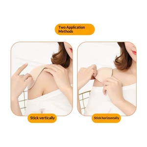 Imbottitura in Silicone per Spalle Autoadesiva Invisibile, Spugna Ispessita per Spalle Strette, Unisex, per Abiti e <span class=keywords><strong>Blazer</strong></span> - Product Image 4