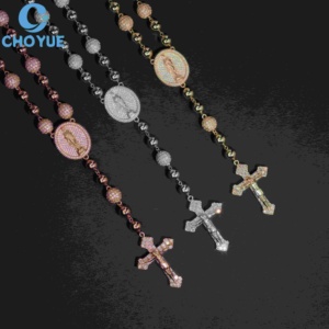 Nouveau design Collier chaîne cubaine en argent sterling 925 avec moissanite VVS, bijoux hip-hop sertis de pierres pour hommes et femmes avec GRA - Product Image 4