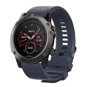 Bracelet en silicone pour montre <span class=keywords><strong>Garmin</strong></span> <span class=keywords><strong>Fenix</strong></span> 8 7 7X 6X Pro 5X <span class=keywords><strong>5S</strong></span> Plus <span class=keywords><strong>Sapphire</strong></span> Solar Smart Watch, 20 mm, 22 mm, 26 mm, sport de plein air - Product Image 5