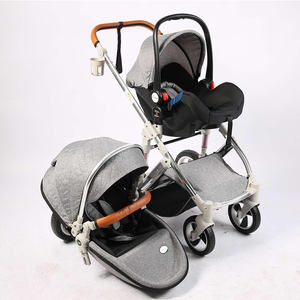 Nouvelle poussette pour bébé Hot Mom avec <span class=keywords><strong>nacelle</strong></span> en forme d'œuf / <span class=keywords><strong>prix</strong></span> moins cher, poussette pliable, landau pour bébé / poussette élégante pour bébé - Product Image 6