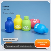 Capsule de café 2g instantanée en plastique PP, bouteille scellée KZ0011, poudre lyophilisée, substitut de repas, probiotique, impression sérigraphique