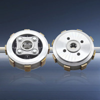 Ensemble d'embrayage de moto TVS200, embrayage central de moto, 5 pièces de disques d'embrayage
