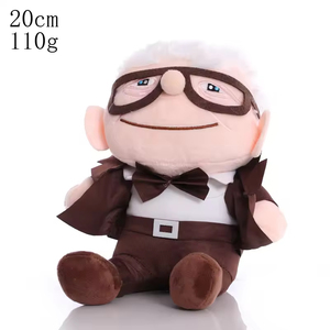 HY7 Brinquedos le film jusqu'à Carl grand-père grand-mère <span class=keywords><strong>dessin</strong></span> animé 20cm peluche douce jouets en peluche Carl up peluches enfants cadeaux - Product Image 5