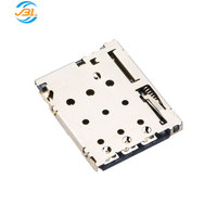 JBL-102322824 NANO SIM 6Pin H 1.25 Kassetten anschluss Push Self-Elastic Type für PCB Factory Direkt vertrieb