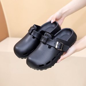 Mules da <span class=keywords><strong>donna</strong></span> estive, nuovo arrivo, sandali chiusi da esterno con suola morbida e spessa, stile ciabatta in EVA - Product Image 5