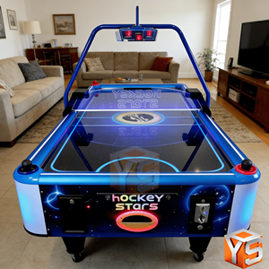 Mesa de Hockey de Aire ZDYS con Bajo MOQ, 1 Año de Garantía, Idioma Inglés, Certificación CE, 200W, 2 Jugadores - Product Image 3
