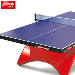 Table de tennis de table DHS, épaisseur 25 mm, durable, norme de compétition intérieure, bleue - Product Image 4