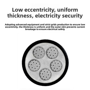 Câble d'alimentation carré à 5 cœurs en aluminium XLPE Norme nationale Zr-Yjlv22 Machines industrielles CNC <span class=keywords><strong>Installation</strong></span> électrique nominale 30A - Product Image 2