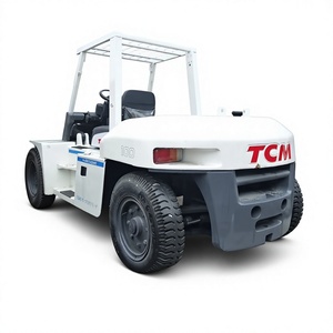 Montacargas Diésel Usado de Japón, 10 Toneladas, TCM de Alta Resistencia con Capacidad Todoterreno y 4x4 - Product Image 1