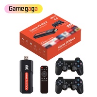 Consola de Videojuegos Retro X2 Plus Game Stick 4K HD, Portátil, 64GB, Emuelec 3.9, Control Inalámbrico, Amlogic S905L 1G, Juegos Retro