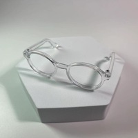 Lunettes de poupée en coton Exo 20cm 1/3 Bjd Ob11 Doll Heart Glasses
