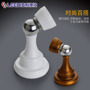 Lideshi Door <b>Stopper</b> 7803 Wall And Floor Mount Strong Magnetic Silent Installation For Bedroom Door Hardware - Product Image 4