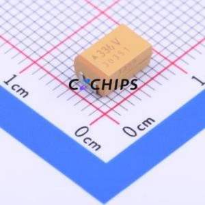 Condensateur au tantale TPSD336K035R0300 CASE-D-7343 (Capacité : 33 µF) (Précision : 10 % Tension nominale : 35 V) - Product Image 1