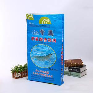20Kg Pet/Pe (Cpp) Geweven Warmte Garnalen Voerzak Waterdichte Vochtbestendige Aquacultuurverpakking Op Maat Bedrukt Anti-Lek Visvoer - Product Image 2