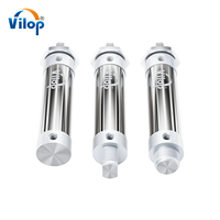 Mini vérin pneumatique série MA 32 Actionneur linéaire pneumatique en acier inoxydable