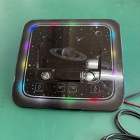Lampe de plafond LED RGB 64 couleurs Symphony avec haut-parleur et lumière d'ambiance pour lecture