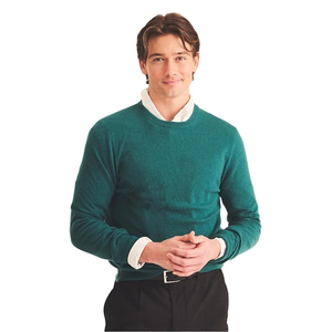 Original Cashmere <span class=keywords><strong>Crewneck</strong></span> camisola dos homens confortável e elegante - Product Image 4