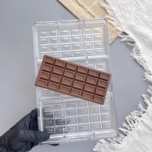 Tùy Chỉnh Hình Chữ Nhật Bánh Công Cụ Khối Hình Dạng Lưới Polycarbonate Sô Cô La Khuôn Nhựa Kẹo Khuôn Trong Hình Chữ Nhật Hàng Khối Khuôn - Product Image 1