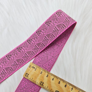 Cinta Elástica de Poliéster Personalizada, Cinta Elástica Personalizada, Cinta de Tela, Cinta de Fibra para Coser, Cinta de Nailon Tejida Plana - Product Image 3