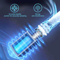 Testeur d'alcoolémie professionnel pour voiture, compatible ODM, avec capteur à pile à combustible de qualité supérieure, affichage LED à 4 chiffres et système avancé de vérification du flux