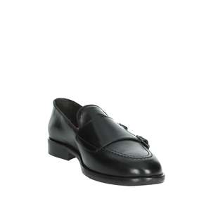 Mocasines de Hombre Negros 163 con Doble Correa, Zapatos Formales - Product Image 5