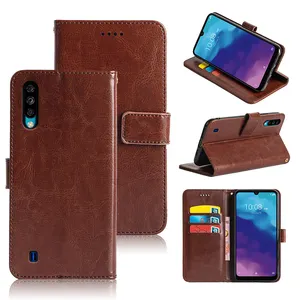 Funda de cuero tipo billetera para <span class=keywords><strong>ZTE</strong></span> <span class=keywords><strong>Blade</strong></span> A7 <span class=keywords><strong>A3</strong></span> <span class=keywords><strong>2020</strong></span> A1 ZTG01 V2020 Vita Axon 11 SE 5G 11 5G S10 Flip Cover - Product Image 1