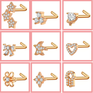 Piercing <span class=keywords><strong>nez</strong></span> accessoire en acier inoxydable 316L micro set anti-allergie bijoux indiens <span class=keywords><strong>anneau</strong></span> <span class=keywords><strong>de</strong></span> <span class=keywords><strong>nez</strong></span> - Product Image 5