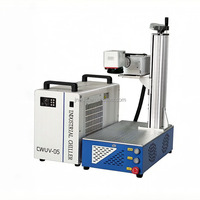 Machine de marquage laser UV 3W 5W 10W 15W / Machine de marquage laser à fibre volante avec caméra CCD / Marqueur laser CO2 RF 40W 50W 60W