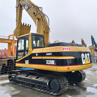 Pièces d'origine pour excavatrice moyenne CAT320B2L importées du Japon, forte puissance de creusement, faible consommation de carburant, pour projets miniers et municipaux