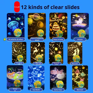 Lámpara Nocturna Infantil con Diseño de Cielo Estrellado, Regalo de Año Nuevo, <span class=keywords><strong>Proyector</strong></span> de Estrellas 360 °   Lámpara LED de <span class=keywords><strong>Galaxia</strong></span> Giratoria con <span class=keywords><strong>Efecto</strong></span> de Nebulosa Dinámica para Decoración del Hogar - Product Image 4