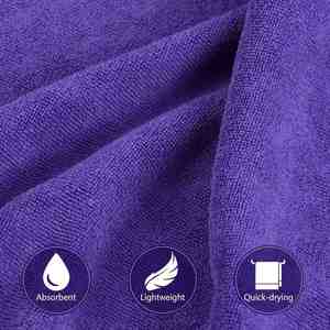 Serviette de sport en microfibre à séchage rapide personnalisable pour la gym – Offre spéciale - Product Image 3