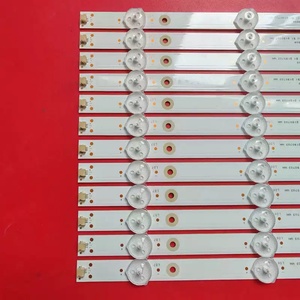 Bande de rétroéclairage LED pour téléviseur HX-NO.1323 JL.D55071330-003BS-M_V01 pour téléviseur LCD 55 pouces, remplacement 7LED 3V 558MM 2 pièces/ensemble - Product Image 3