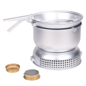 Batterie de cuisine de <span class=keywords><strong>camping</strong></span> en plein air en aluminium portable de haute qualité en vente - Product Image 6