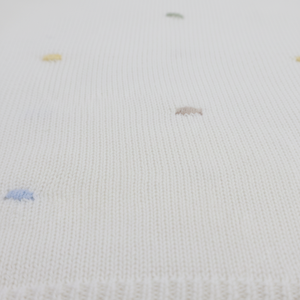 Couverture de sécurité pour bébé en coton tricoté avec logo personnalisé OEM ODM - Product Image 1