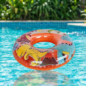 High Quality PVC Outdoor <b>Inflatable</b> Elephant Whale Swim Ring Child-Friendly <b>Float</b> for Swimming Pool Amusement Brand Custom Logo - Product Image 3
