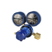 Régulateur de pression à double étage en aluminium pour azote/propane/acétylène, certifié CE, fabriqué à Ningbo