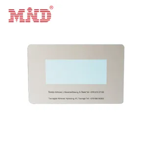 Tarjeta llave de hotel RFID PVC con control de acceso de 13,56 Mhz inteligente imprimible cifrada personalizada