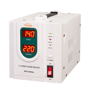 Bộ Điều Chỉnh Điện Áp 500va Tự Động <span class=keywords><strong>Servo</strong></span> Một Pha 120V 220V Cho Máy Điều Hòa Không Khí - Product Image 2