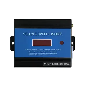 Overspeed alarm and vehicle speed limiter car speed limiting device