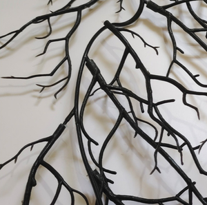 Branches séchées noires d'Halloween Vignes Plantes artificielles Branches d'arbres Décoration de plafond d'intérieur Branches sèches d'arbres artificiels - Product Image 5