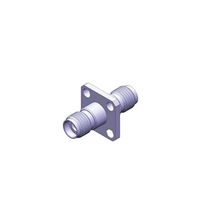Adaptateur coaxial RF 2,92 mm, adaptateur coaxial à bride SSMP WMP de 2,92 mm vers SMP 1,85 mm/2,4 mm
