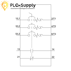 Абсолютно новый оригинальный промышленный защитный выключатель Siemens 3RV60 со стабильной изоляцией цепи 3RV6011-1FA15 - Product Image 2