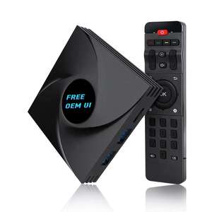 ビデオゲームコンソール50エミュレーターデュアルシステムEmuelec4.5およびAndroid9.1 TVボックス高解像度ディスプレイゲームボックス - Product Image 1