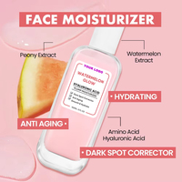 Crème Visage Pastèque OEM/ODM Vitamine E Niacinamide Glycérine Collagène Hydratante Nourrissante Anti-Âge Réparatrice Éclaircissante