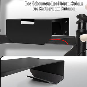 Support de <span class=keywords><strong>vélo</strong></span> <span class=keywords><strong>horizontal</strong></span> pliable JH-Mech facile à installer pour support <span class=keywords><strong>mural</strong></span> de <span class=keywords><strong>vélo</strong></span> en acier à la maison intérieure - Product Image 3