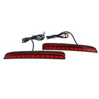 Réflecteur de freinage avec clignotant séquentiel, phare à lentille rouge de Type R LED pour Honda Civic 2016 — 2019