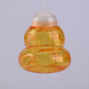 Trampa para insectos de calabaza de plástico colgante para el control de abejas, uso en jardín exterior y granja, diseño portátil - Product Image 3
