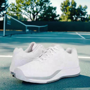 High Quality Men's Tennis Shoes Large Size Comfortable With Shock-Absorbing Cushioning Breathable Mesh For Summer And Spring - Product Image 1