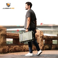Kustom L212X aksesori kamera fotografer plastik portabel casing keras kamera tahan air casing dengan Kit pembagi bergelombang